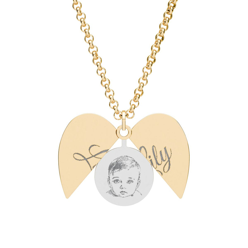LUMIÈRE | Personalized Opening Heart Locket Necklace