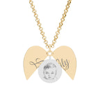 LUMIÈRE | Personalized Opening Heart Locket Necklace