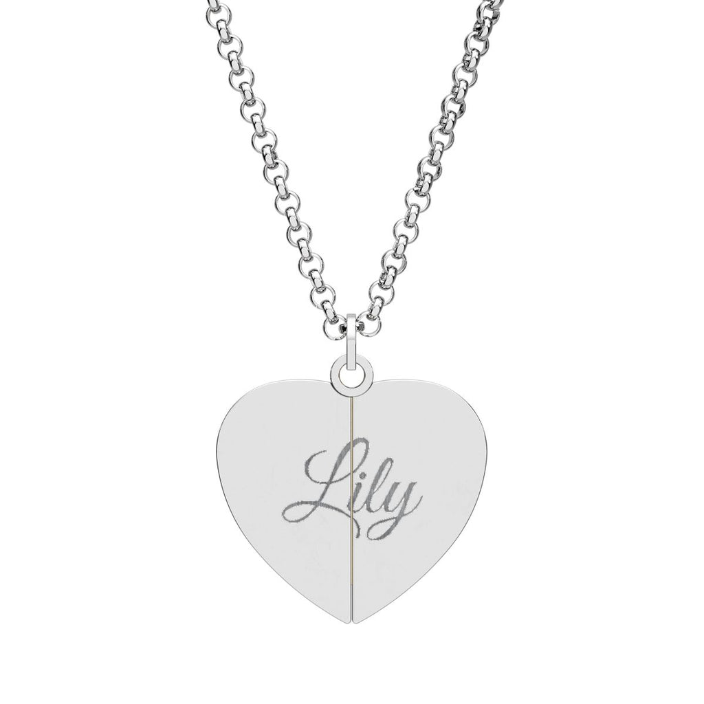 LUMIÈRE | Personalized Opening Heart Locket Necklace