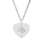 LUMIÈRE | Personalized Opening Heart Locket Necklace