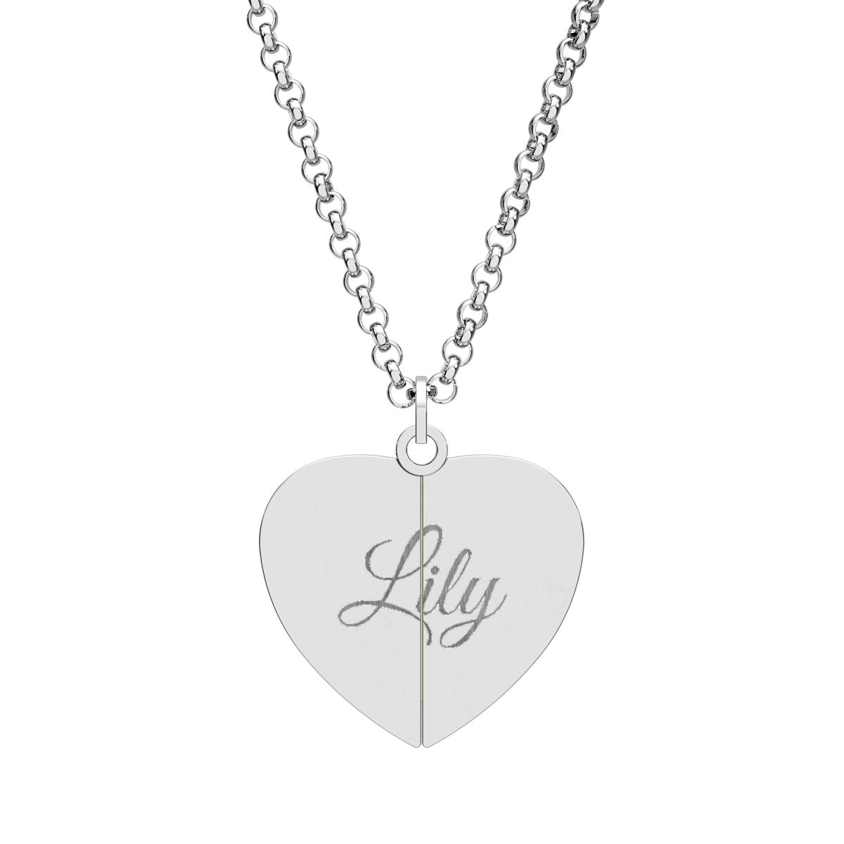 LUMIÈRE | Personalized Opening Heart Locket Necklace