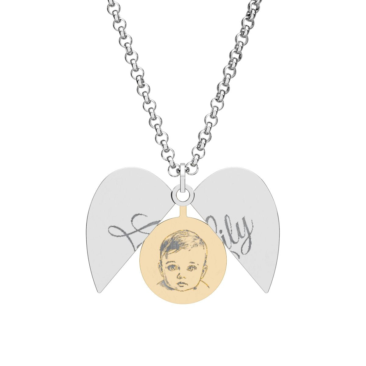 LUMIÈRE | Personalized Opening Heart Locket Necklace