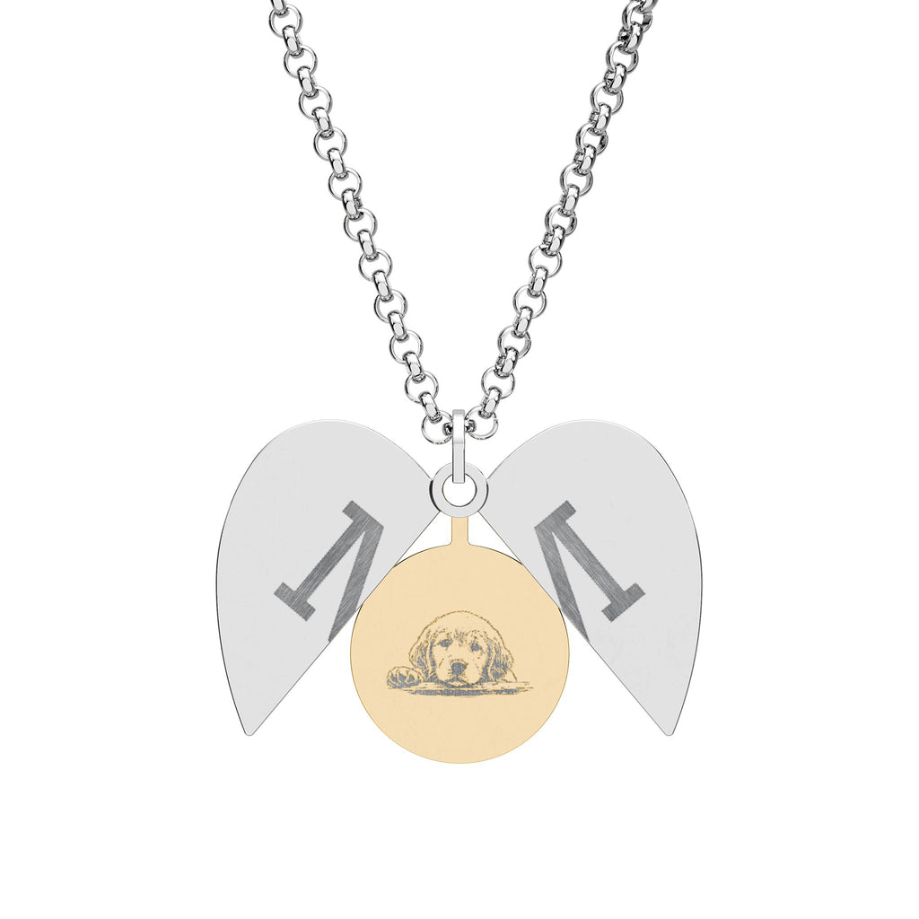 LUMIÈRE | Personalized Opening Heart Locket Necklace