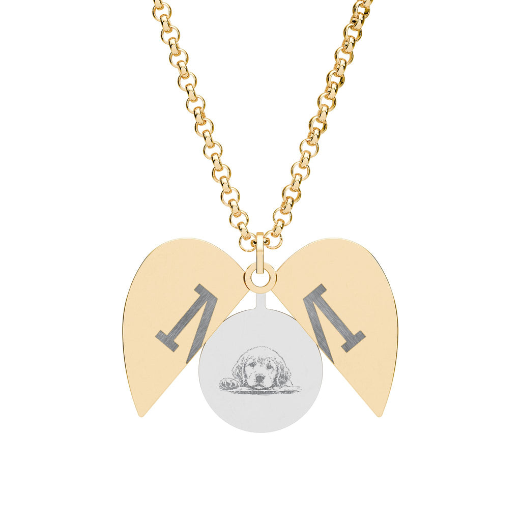 LUMIÈRE | Personalized Opening Heart Locket Necklace