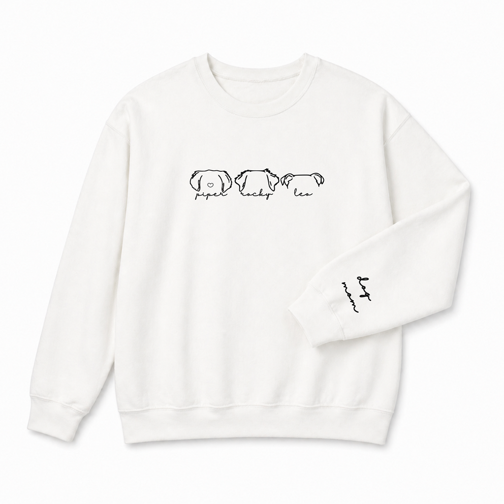 BONDS | Personalized Dog Breed Crew Sweatshirt