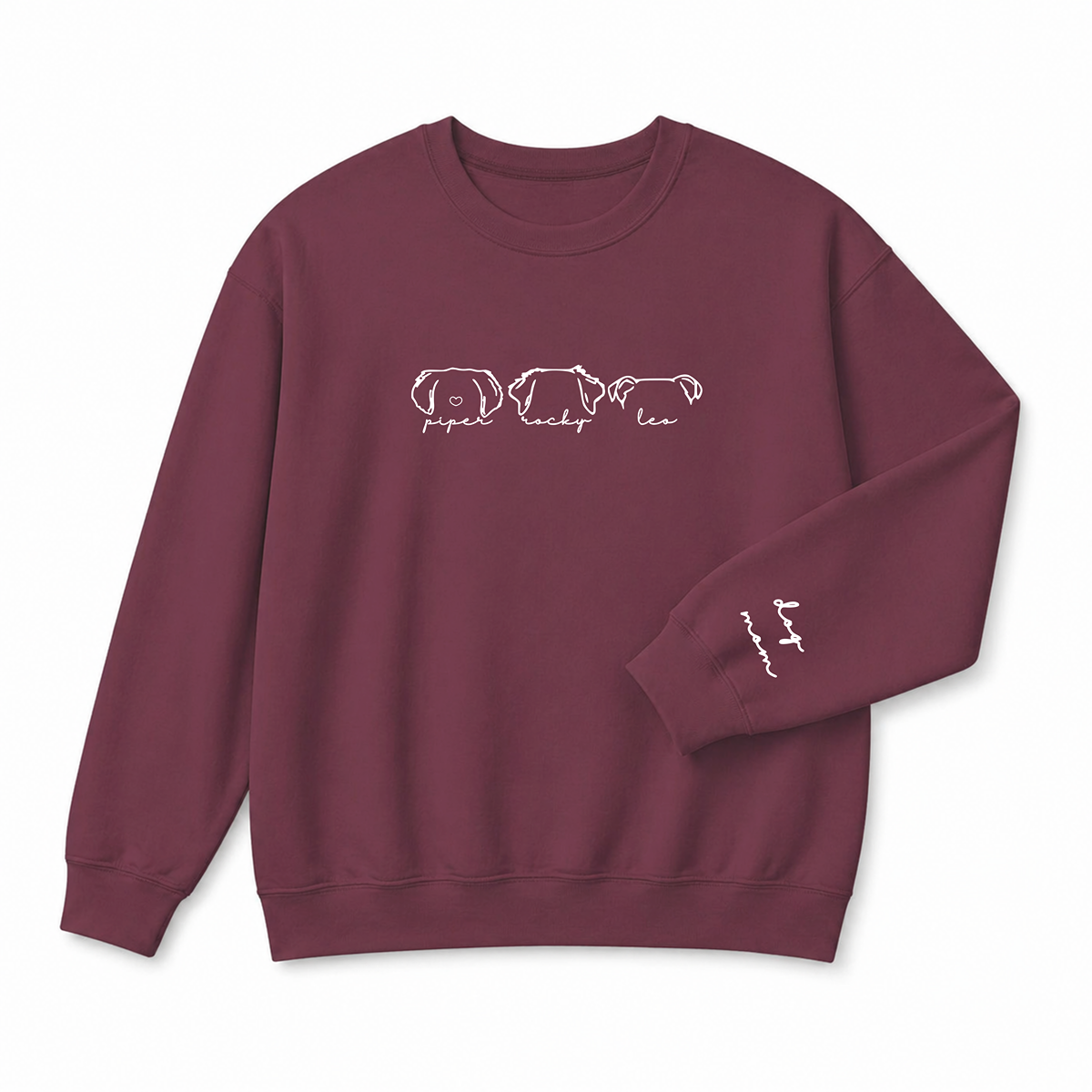 BONDS | Personalized Dog Breed Crew Sweatshirt